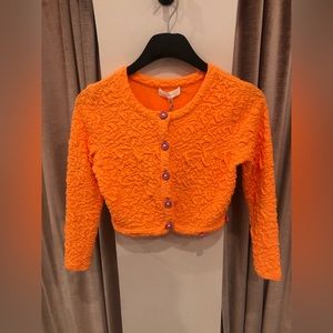 LoveShackFancy Senina Crop Cardigan